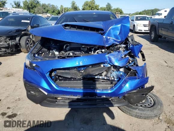 2024 Subaru WRX Premium with VIN JF1VBAH62R8808174, listed as a Copart auction lot 69308954 with 3,253 mi miles and Salvage title. Bid and sale history available at DreamBid. Image 5.