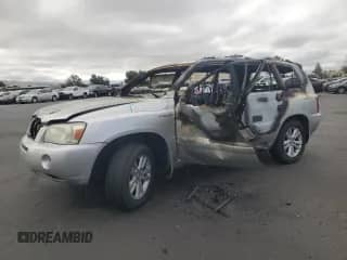 2007 Toyota Highlander w/3rd Row с VIN JTEDW21A770021226, выставлен на аукционе Copart как лот 64744435 с пробегом Не указан миль и На запчасти • Non repairable. История ставок и продаж доступна на DreamBid. Изображение 1.