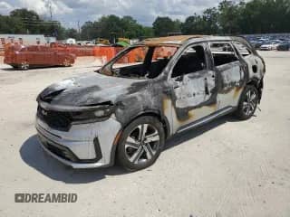 2022 Kia Sorento SX Prestige with VIN KNDRMDLH7N5061781, listed as a Copart auction lot 69510995 with Not provided miles and Non repairable. Bid and sale history available at DreamBid. Image 1.