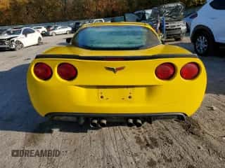 2006 Chevrolet Corvette with VIN 1G1YY26U465116355, listed as a Copart auction lot 76894424 with Not provided miles and Clean title. Bid and sale history available at DreamBid. Image 6.