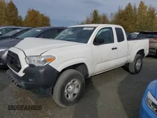 2023 Toyota Tacoma SR with VIN 3TYRX5GNXPT072935, listed as a Copart auction lot 71502215 with 53,479 mi miles and Salvage title. Bid and sale history available at DreamBid. Image 1.
