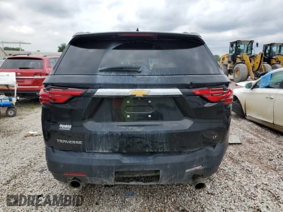 2022 Chevrolet Traverse LT Cloth z VIN 1GNERGKW1NJ124535, wystawiony jako Copart lot #62985605 z przebiegiem 41 471 mil mil oraz Szkoda całkowita • Salvage title. Historia ofert i sprzedaży dostępna na DreamBid. Obrazek 6.