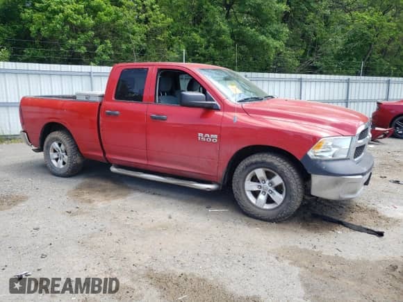 2013 Ram 1500 Tradesman with VIN 1C6RR6FGXDS649875, listed as a Copart auction lot 53169505 with 170,918 mi miles and Salvage title. Bid and sale history available at DreamBid. Image 4.