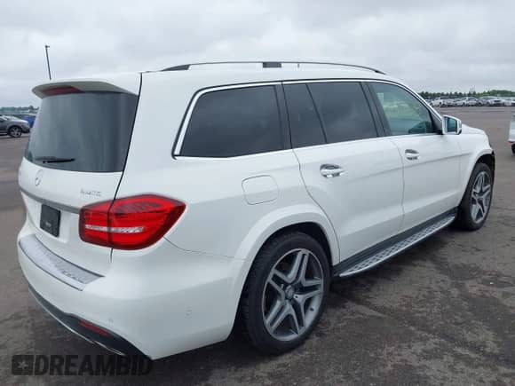 2017 Mercedes-Benz GLS 550 with VIN 4JGDF7DE2HA791695, listed as a IAAI auction lot 42507278 with 185,884 mi miles and . Bid and sale history available at DreamBid. Image 4.