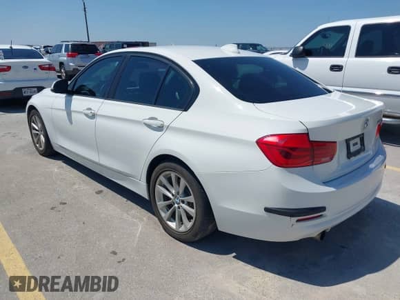 2017 BMW 3 Series 320i with VIN WBA8E1G37HNU15743, listed as a IAAI auction lot 43068619 with 168,189 mi miles and . Bid and sale history available at DreamBid. Image 3.