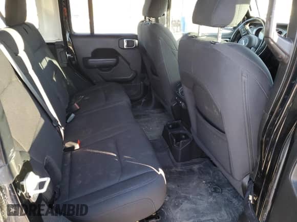 2023 Jeep Wrangler Willys with VIN 1C4HJXDG1PW527567, listed as a Copart auction lot 42218255 with 43,273 mi miles and Salvage title. Bid and sale history available at DreamBid. Image 12.