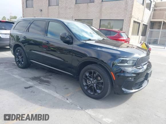 2022 Dodge Durango SXT with VIN 1C4RDHAG9NC159322, listed as a IAAI auction lot 42477809 with 82,361 mi miles and . Bid and sale history available at DreamBid. Image 1.