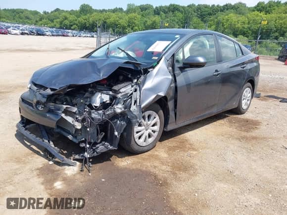 2022 Toyota Prius L Eco with VIN JTDKAMFU5N3160758, listed as a IAAI auction lot 42699871 with 64,403 mi miles and . Bid and sale history available at DreamBid. Image 17.