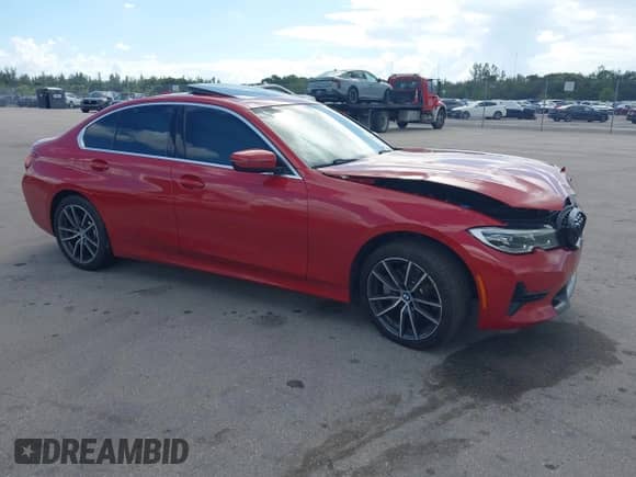 2020 BMW 3 Series 330i with VIN 3MW5R1J01L8B25337, listed as a IAAI auction lot 43360246 with 99,986 mi miles and . Bid and sale history available at DreamBid. Image 1.