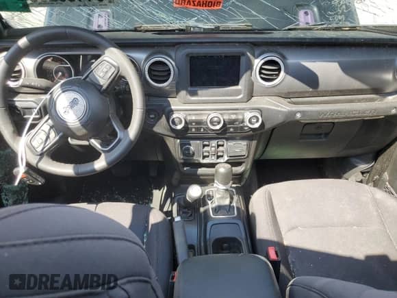 2023 Jeep Wrangler Willys z VIN 1C4HJXDN6PW616596, wystawiony jako Copart lot #64408235 z przebiegiem 33 622 mil mil oraz Czysty tytuł • Clean title. Historia ofert i sprzedaży dostępna na DreamBid. Obrazek 8.