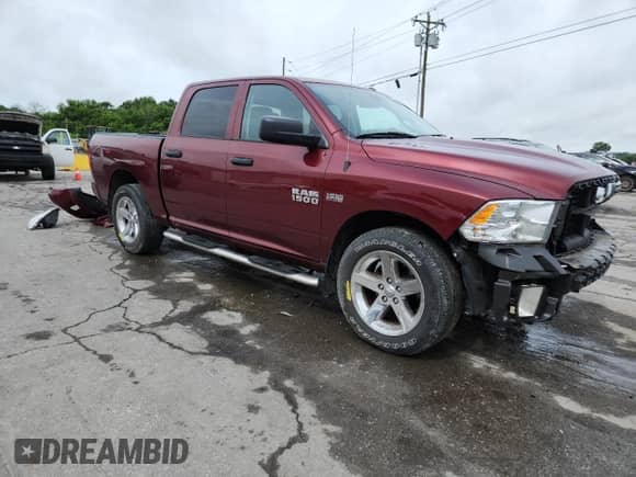 2018 Ram 1500 Express z VIN 3C6RR6KT9JG250610, wystawiony jako Copart lot #61202425 z przebiegiem 71 273 mil mil oraz Szkoda całkowita • Salvage title. Historia ofert i sprzedaży dostępna na DreamBid. Obrazek 4.