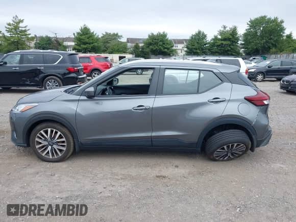 2024 Nissan Kicks SV with VIN 3N1CP5CV8RL484905, listed as a IAAI auction lot 43186581 with 7,236 mi miles and . Bid and sale history available at DreamBid. Image 14.