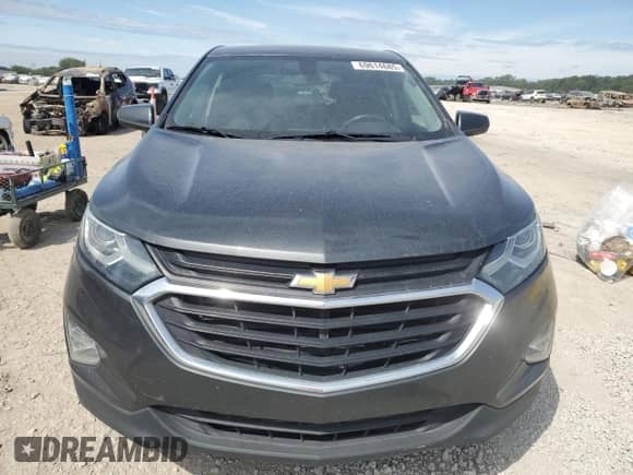 2019 Chevrolet Equinox LT with VIN 3GNAXUEV9KL202912, listed as a Copart auction lot 69614685 with 124,088 mi miles and Salvage title. Bid and sale history available at DreamBid. Image 5.