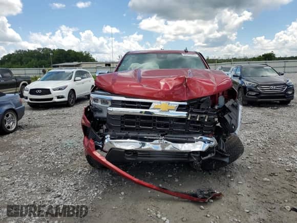 2024 Chevrolet Silverado 1500 LT with VIN 1GCUDDED2RZ338100, listed as a Copart auction lot 56344965 with Not provided miles and Salvage title. Bid and sale history available at DreamBid. Image 5.