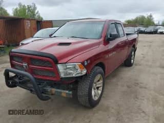 2012 Ram 1500 Sport with VIN 1C6RD7HT8CS311534, listed as a Copart auction lot 56974295 with 230,039 mi miles and Clean title. Bid and sale history available at DreamBid. Image 1.