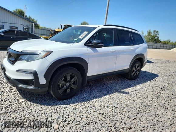2022 Honda Pilot TrailSport with VIN 5FNYF6H86NB059478, listed as a Copart auction lot 72042765 with 91,622 mi miles and Salvage title. Bid and sale history available at DreamBid. Image 1.