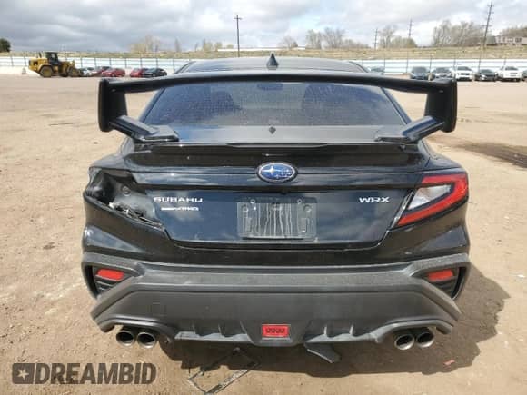 2023 Subaru WRX Limited с VIN JF1VBAL64P9823421, выставлен на аукционе Copart как лот 52038585 с пробегом 14 794 миль миль и Списание • Salvage title. История ставок и продаж доступна на DreamBid. Изображение 6.