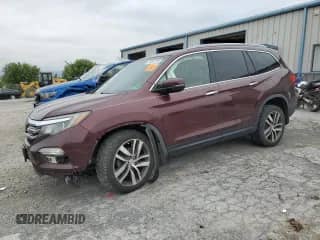 2017 Honda Pilot Touring с VIN 5FNYF6H93HB062593, выставлен на аукционе Copart как лот 81287215 с пробегом Не указан миль и Списание • Salvage title. История ставок и продаж доступна на DreamBid. Изображение 1.