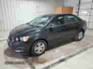 2013 Chevrolet Sonic LT with VIN 1G1JD5SG0D4142615, listed as a Copart auction lot 53582945 with 43,529 mi miles and Salvage title. Bid and sale history available at DreamBid. Image 1.