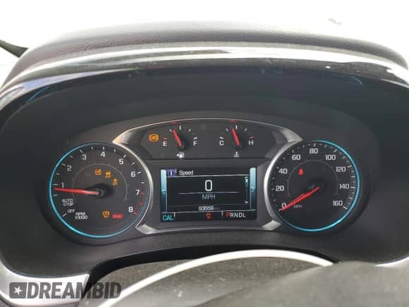 2019 Chevrolet Traverse Premier with VIN 1GNEVKKW7KJ218896, listed as a Copart auction lot 80678505 with 93,659 mi miles and Salvage title. Bid and sale history available at DreamBid. Image 9.