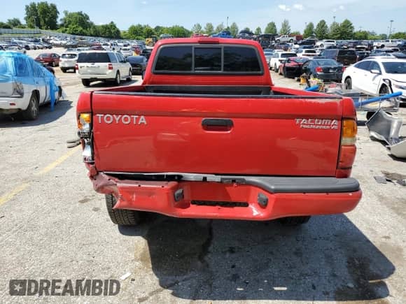 2004 Toyota Tacoma PreRunner with VIN 5TESN92N64Z335924, listed as a Copart auction lot 64311235 with 198,447 mi miles and Salvage title. Bid and sale history available at DreamBid. Image 6.