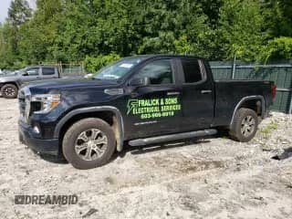 2019 GMC Sierra 1500 with VIN 1GTR9AEF3KZ246457, listed as a Copart auction lot 67675864 with 85,521 mi miles and Salvage title. Bid and sale history available at DreamBid. Image 1.