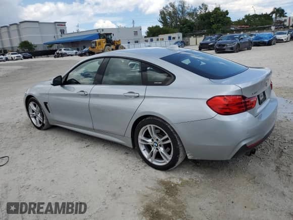 2015 BMW 4 Series 428i xDrive z VIN WBA4C9C50FG135562, wystawiony jako Copart lot #80879735 z przebiegiem 64 932 mil mil oraz Szkoda całkowita • Salvage title. Historia ofert i sprzedaży dostępna na DreamBid. Obrazek 2.
