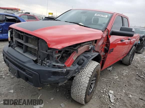 2023 Ram 1500 Warlock with VIN 1C6RR7GG0PS556260, listed as a Copart auction lot 85752704 with 39,942 mi miles and Salvage title. Bid and sale history available at DreamBid. Image 1.