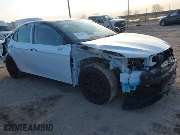 2024 Toyota Camry TRD with VIN 4T1KZ1AK9RU088522, listed as a IAAI auction lot 41779957 with 22,544 mi miles and . Bid and sale history available at DreamBid. Image 6.