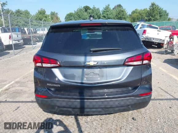 2022 Chevrolet Equinox LS with VIN 2GNAXFEV3N6144655, listed as a IAAI auction lot 42975417 with 97,481 mi miles and . Bid and sale history available at DreamBid. Image 16.