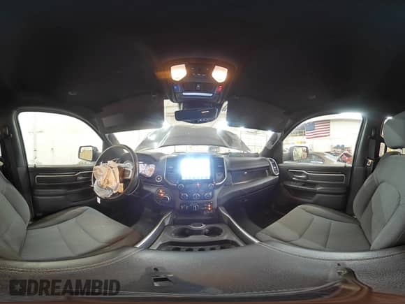 2022 Ram 1500 Big Horn with VIN 1C6RRFMG7NN424431, listed as a Copart auction lot 81327024 with 49,578 mi miles and Salvage title. Bid and sale history available at DreamBid. Image 12.