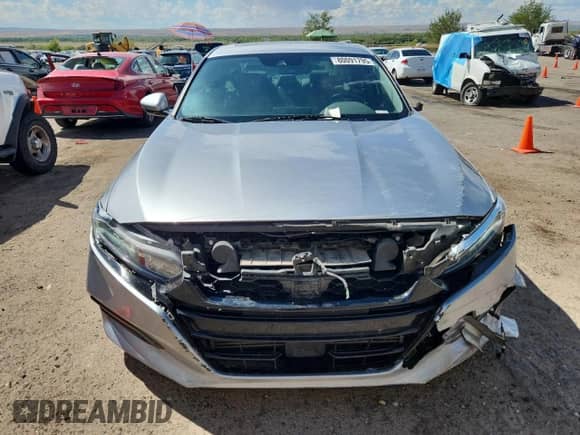 2018 Honda Accord EX-L с VIN 1HGCV1F55JA168673, выставлен на аукционе Copart как лот 80091795 с пробегом 102 482 миль миль и Списание • Salvage title. История ставок и продаж доступна на DreamBid. Изображение 5.