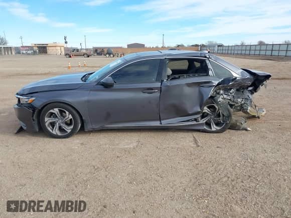 2020 Honda Accord EX-L with VIN 1HGCV1F54LA057566, listed as a IAAI auction lot 41213040 with 90,219 mi miles and . Bid and sale history available at DreamBid. Image 13.