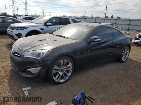 2014 Hyundai Genesis Coupe Ultimate с VIN KMHHU6KJXEU113420, выставлен на аукционе Copart как лот 81993125 с пробегом 163 451 миль миль и Списание • Salvage title. История ставок и продаж доступна на DreamBid. Изображение 1.