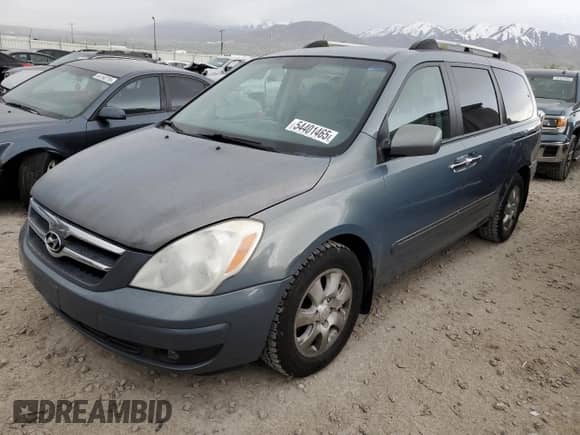 2008 Hyundai Entourage GLS с VIN KNDMC233186044558, выставлен на аукционе Copart как лот 54401465 с пробегом 180 431 миль миль и Списание • Salvage title. История ставок и продаж доступна на DreamBid. Изображение 1.