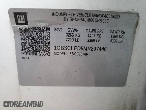 2021 Chevrolet Tahoe with VIN 1GBSCLED5MR297446, listed as a Copart auction lot 89351885 with Not provided miles and Clean title. Bid and sale history available at DreamBid. Image 12.