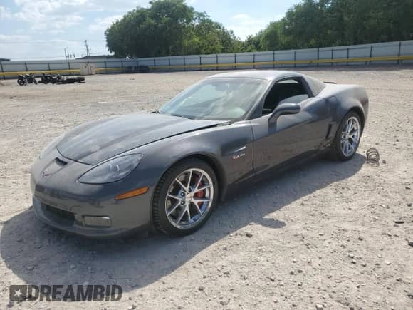 2009 Chevrolet Corvette Z06 w/2LZ with VIN 1G1YZ26EX95106133, listed as a Copart auction lot 69442555 with Not provided miles and Salvage title. Bid and sale history available at DreamBid. Image 1.