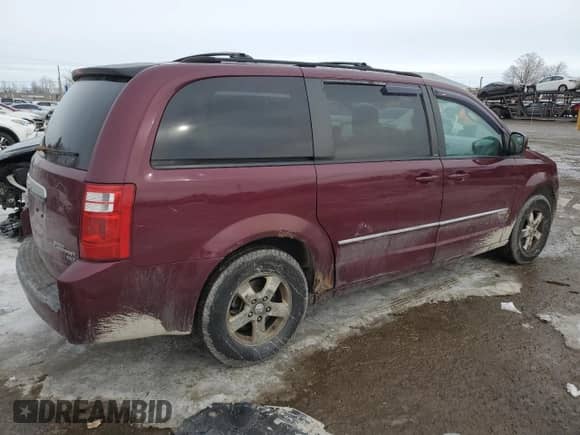 2009 Dodge Caravan with VIN 2D8HN44X09R698892, listed as a Copart auction lot 46064705 with 275,299 mi miles and Clean title. Bid and sale history available at DreamBid. Image 3.