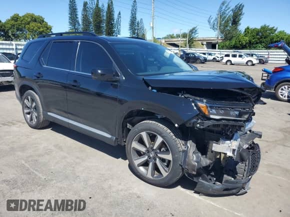 2023 Honda Pilot Elite с VIN 5FNYG1H88PB025254, выставлен на аукционе Copart как лот 84804475 с пробегом 32 604 миль миль и Списание • Salvage title. История ставок и продаж доступна на DreamBid. Изображение 4.