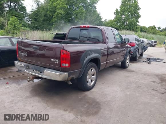 2004 Dodge 1500 SLT with VIN 1D7HU18D34S753235, listed as a IAAI auction lot 42971907 with 120,017 mi miles and . Bid and sale history available at DreamBid. Image 4.
