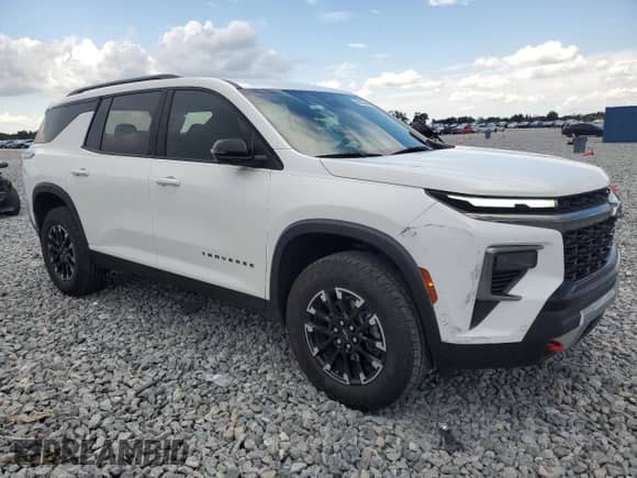 2024 Chevrolet Traverse AWD Z71 с VIN 1GNEVJKS1RJ142786, выставлен на аукционе Copart как лот 69823545 с пробегом 22 940 миль миль и Списание • Salvage title. История ставок и продаж доступна на DreamBid. Изображение 4.