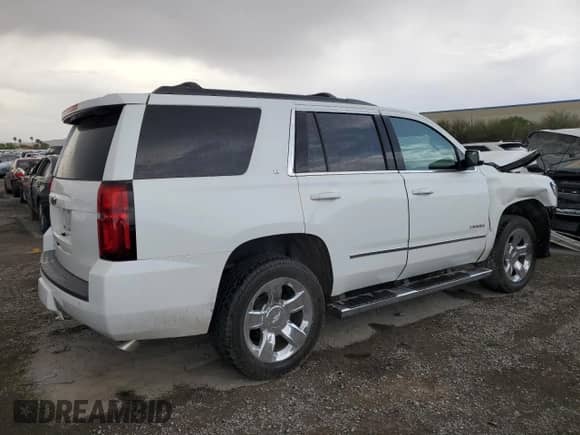 2019 Chevrolet Tahoe LT z VIN 1GNSKBKC0KR267652, wystawiony jako Copart lot #59991395 z przebiegiem 65 479 mil mil oraz Szkoda całkowita • Salvage title. Historia ofert i sprzedaży dostępna na DreamBid. Obrazek 3.
