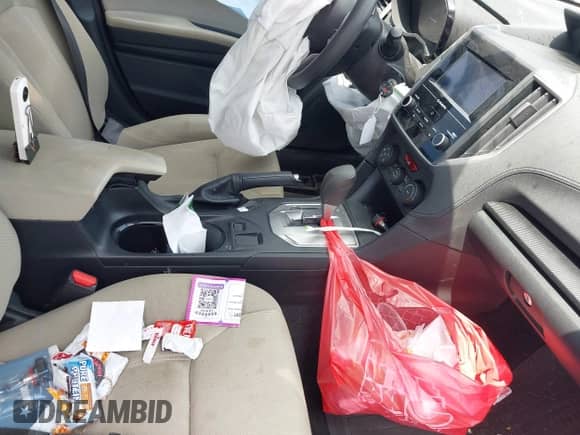 2023 Subaru Impreza with VIN 4S3GTAB66P3707156, listed as a IAAI auction lot 42763558 with 65,191 mi miles and . Bid and sale history available at DreamBid. Image 5.