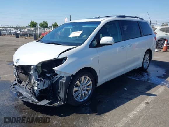 2015 Toyota Sienna Limited with VIN 5TDDK3DC6FS107688, listed as a IAAI auction lot 43090403 with 189,772 mi miles and . Bid and sale history available at DreamBid. Image 2.