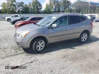 2010 Nissan Rogue S with VIN JN8AS5MV4AW111669, listed as a Copart auction lot 80447555 with 176,606 mi miles and Salvage title. Bid and sale history available at DreamBid. Image 1.