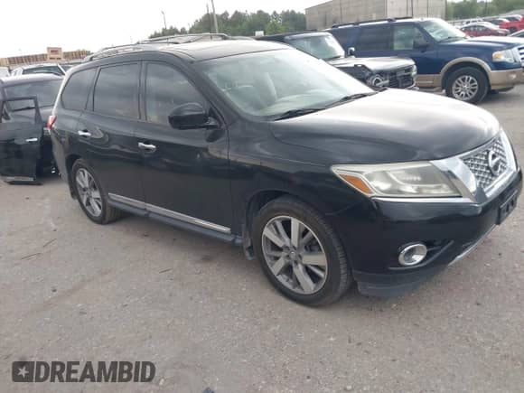 2014 Nissan Pathfinder S с VIN 5N1AR2MN9EC686343, выставлен на аукционе IAAI как лот 43092382 с пробегом 151 506 миль миль и . История ставок и продаж доступна на DreamBid. Изображение 1.