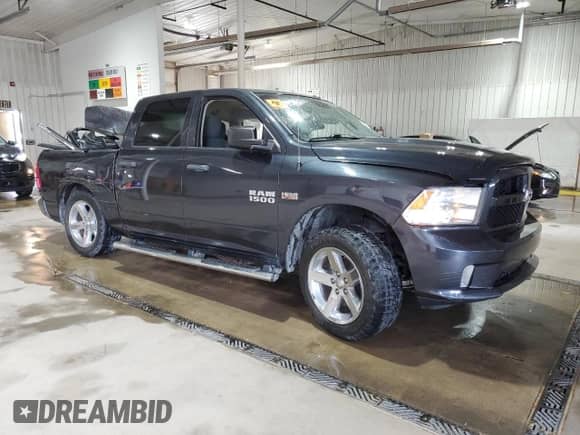 2016 Ram 1500 Express z VIN 3C6RR7KT9GG308021, wystawiony jako Copart lot #54120425 z przebiegiem Nie podano mil oraz Szkoda całkowita • Salvage title. Historia ofert i sprzedaży dostępna na DreamBid. Obrazek 4.