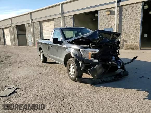 2020 Ford F-150 XL with VIN 1FTMF1CB9LKF19205, listed as a Copart auction lot 87380525 with 95,988 mi miles and Salvage title. Bid and sale history available at DreamBid. Image 13.