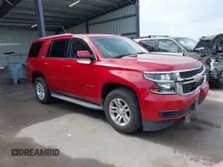 2015 Chevrolet Tahoe LT z VIN 1GNSKBKC9FR126438, wystawiony jako IAAI lot #43276273 z przebiegiem 92 503 mil mil oraz . Historia ofert i sprzedaży dostępna na DreamBid. Obrazek 1.