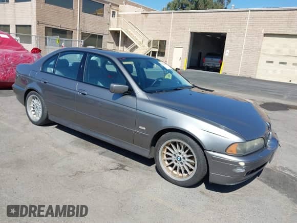 2002 BMW 5 Series 540i with VIN WBADN63412GN85148, listed as a IAAI auction lot 43330601 with 107,358 mi miles and . Bid and sale history available at DreamBid. Image 1.